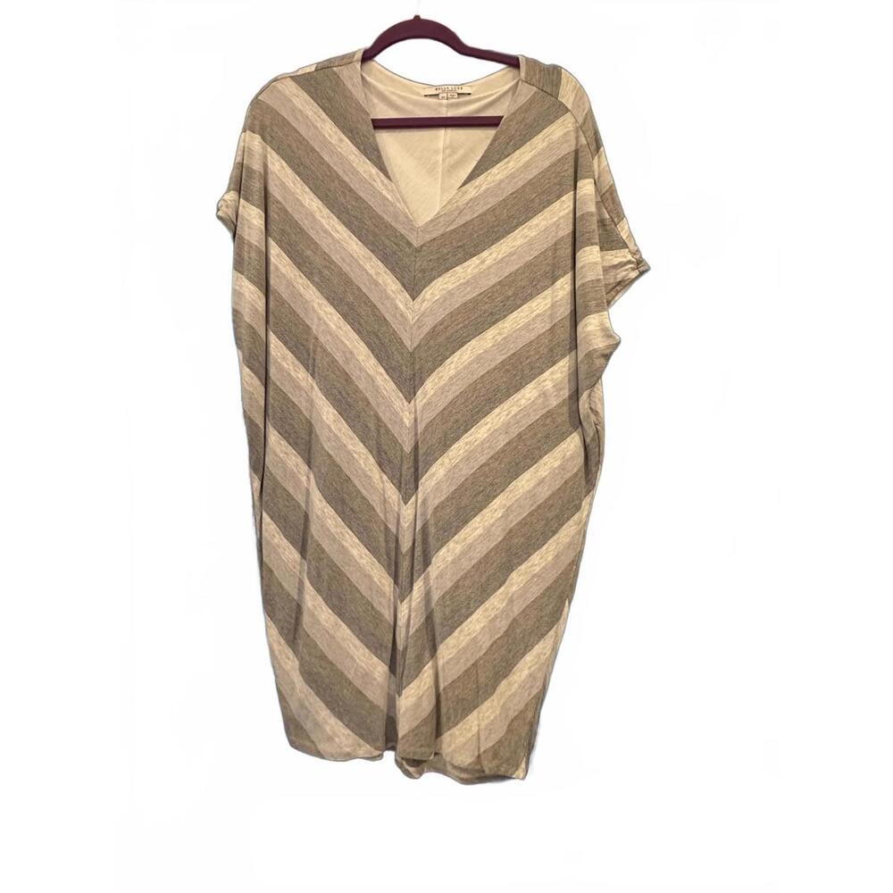 Bella Luxx Women's Striped Kaftan Tunic - XS